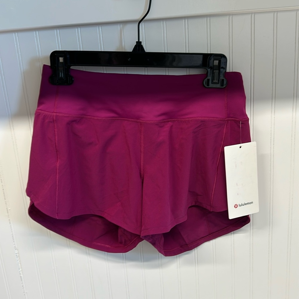 Lululemon Speed Up MR Short 4” Lined